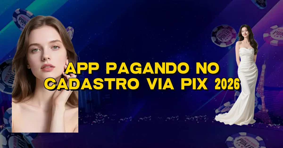 App Pagando No Cadastro Via Pix 2026 Oficial