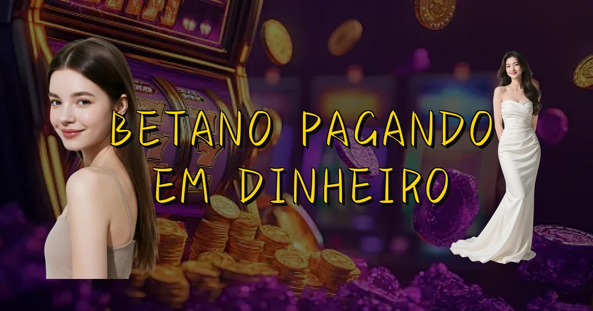 Betano Pagando Em Dinheiro Oficial