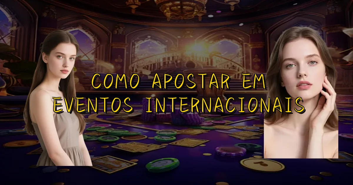 Como Apostar Em Eventos Internacionais Oficial