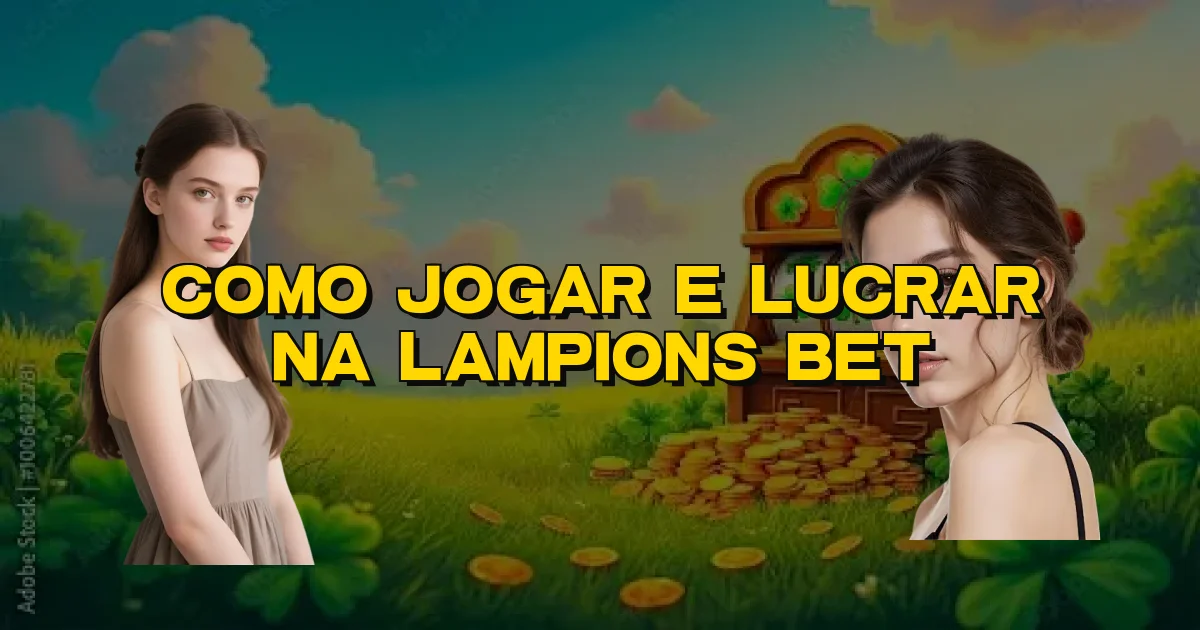 Como Jogar E Lucrar Na Lampions Bet Oficial