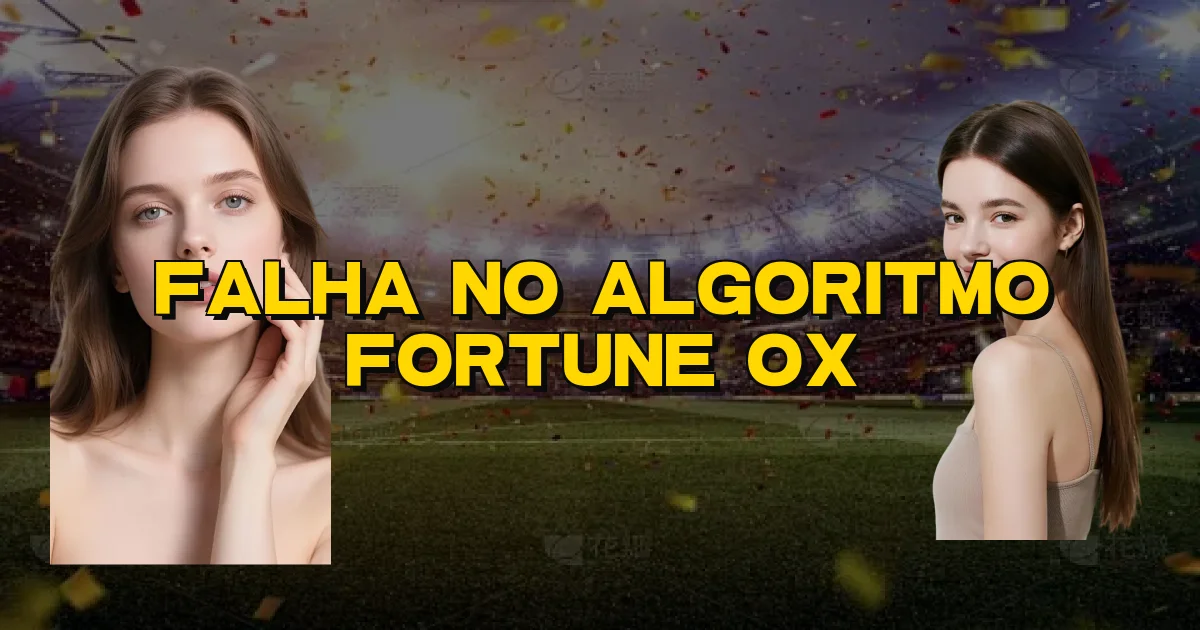 Falha No Algoritmo Fortune Ox Oficial